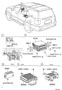 Diagram RADIO RECEIVER & AMPLIFIER & CONDENSER for your 1976 TOYOTA LAND CRUISER