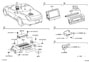 Diagram NAVIGATION & FRONT MONITOR DISPLAY for your 2003 TOYOTA HIGHLANDER