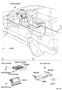 Diagram NAVIGATION & FRONT MONITOR DISPLAY for your 2002 TOYOTA LAND CRUISER