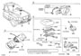 Image of BOLT, FLANGE. image for your 2002 TOYOTA TUNDRA