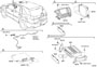 Diagram NAVIGATION & FRONT MONITOR DISPLAY for your 2017 TOYOTA SEQUOIA LIMITED 5.7L i-Force FLEX RWD