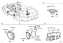 Diagram SPEAKER for your 2024 TOYOTA TUNDRA