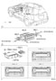 Diagram RADIO RECEIVER & AMPLIFIER & CONDENSER for your 2006 TOYOTA MATRIX