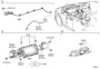 Diagram NAVIGATION & FRONT MONITOR DISPLAY for your 2024 TOYOTA COROLLA Nightshade Sedan