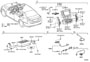 Diagram NAVIGATION & FRONT MONITOR DISPLAY for your 2003 TOYOTA HIGHLANDER