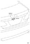 Diagram REAR MONITOR DISPLAY & CAMERA for your 2023 TOYOTA Corolla Cross Hybrid S