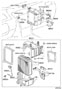 Diagram HEATING & AIR CONDITIONING - COOLER UNIT for your 1986 TOYOTA MR2