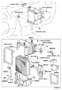 Diagram HEATING & AIR CONDITIONING - COOLER UNIT for your 1986 TOYOTA MR2