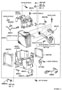 Diagram HEATING & AIR CONDITIONING - COOLER UNIT for your TOYOTA