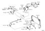 Diagram HEATING & AIR CONDITIONING - COOLER PIPING for your TOYOTA SOLARA