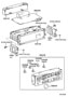 Image of BULB. image for your 2003 TOYOTA COROLLA SEDAN, CE 1800CC 16-VALVE DOHC EFI, AUTOMATIC  4-SPEED