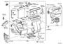 Diagram HEATING & AIR CONDITIONING - COOLER UNIT for your 2003 TOYOTA RAV 4 EV