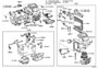 Diagram HEATING & AIR CONDITIONING - COOLER UNIT for your 2012 TOYOTA FJ CRUISER