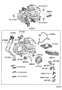 Diagram HEATING & AIR CONDITIONING - COOLER UNIT for your TOYOTA