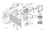 Diagram HEATING & AIR CONDITIONING - COOLER PIPING for your 1996 TOYOTA TACOMA
