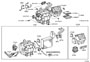 Diagram HEATING & AIR CONDITIONING - COOLER UNIT for your TOYOTA HIGHLANDER