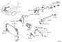 Diagram HEATING & AIR CONDITIONING - COOLER PIPING for your TOYOTA SOLARA