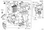 Diagram HEATING & AIR CONDITIONING - COOLER UNIT for your 2003 TOYOTA RAV 4 EV