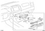 Diagram HEATING & AIR CONDITIONING - CONTROL & AIR DUCT for your 2021 TOYOTA SEQUOIA TRD Pro