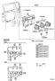 Diagram HEATING & AIR CONDITIONING - CONTROL & AIR DUCT for your 2013 TOYOTA PRIUS