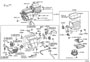 Diagram HEATING & AIR CONDITIONING - COOLER UNIT for your 2009 TOYOTA FJ CRUISER