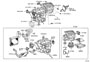 Diagram HEATING & AIR CONDITIONING - COOLER UNIT for your 2005 TOYOTA 4RUNNER LIMITED 4000CC 24-VALVE DOHC EFI, AUTOMATIC  4-SPEED