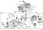 Diagram HEATING & AIR CONDITIONING - COOLER UNIT for your 2008 TOYOTA SOLARA