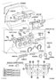 Diagram HEATING & AIR CONDITIONING - CONTROL & AIR DUCT for your 1986 TOYOTA LAND CRUISER
