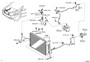 Diagram HEATING & AIR CONDITIONING - COOLER PIPING for your 2024 TOYOTA TUNDRA Limited Extended Cab Pickup Fleetside 3.4L i-Force  4WD