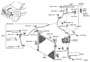 Diagram HEATING & AIR CONDITIONING - COOLER PIPING for your 2021 TOYOTA COROLLA XLE Sedan