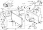 Diagram HEATING & AIR CONDITIONING - COOLER PIPING for your TOYOTA