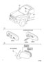 Diagram MIRROR for your TOYOTA CRESSIDA