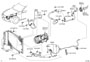 Diagram HEATING & AIR CONDITIONING - COOLER PIPING for your 2021 TOYOTA