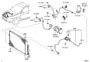 Diagram HEATING & AIR CONDITIONING - COOLER PIPING for your TOYOTA