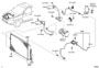 Diagram HEATING & AIR CONDITIONING - COOLER PIPING for your 2008 TOYOTA