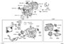 Diagram HEATING & AIR CONDITIONING - COOLER UNIT for your 2013 TOYOTA VENZA