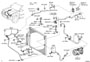 Diagram HEATING & AIR CONDITIONING - COOLER PIPING for your 2004 TOYOTA 4RUNNER