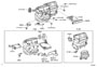 Diagram HEATING & AIR CONDITIONING - COOLER UNIT for your 2020 TOYOTA 4RUNNER TRD Off-Road Premium