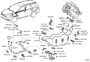 Diagram HEATING & AIR CONDITIONING - COOLER PIPING for your 2023 TOYOTA HIGHLANDER