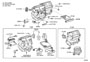 Diagram HEATING & AIR CONDITIONING - COOLER UNIT for your 1991 TOYOTA 4RUNNER