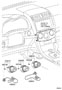 Diagram HEATING & AIR CONDITIONING - CONTROL & AIR DUCT for your 2013 TOYOTA SEQUOIA PLATINUM 5.7L i-Force FLEX 4WD