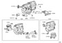 Diagram HEATING & AIR CONDITIONING - COOLER UNIT for your 2012 TOYOTA 4RUNNER