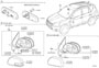 Diagram MIRROR for your TOYOTA CRESSIDA