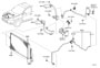 Diagram HEATING & AIR CONDITIONING - COOLER PIPING for your 2008 TOYOTA
