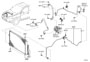 Diagram HEATING & AIR CONDITIONING - COOLER PIPING for your 2008 TOYOTA