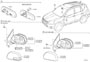 Diagram MIRROR for your TOYOTA CRESSIDA