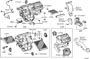 Diagram HEATING & AIR CONDITIONING - COOLER UNIT for your 2020 TOYOTA 4RUNNER TRD Off-Road Premium