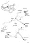 Diagram HEATING & AIR CONDITIONING - WATER PIPING for your 2014 TOYOTA Prius C