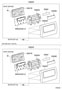 Diagram HEATING & AIR CONDITIONING - CONTROL & AIR DUCT for your 1986 TOYOTA LAND CRUISER