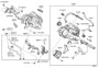 Diagram HEATING & AIR CONDITIONING - COOLER UNIT for your 1982 TOYOTA LAND CRUISER